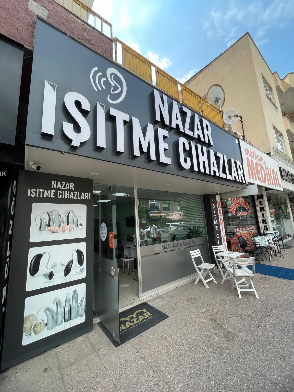 Mersin işitme merkezi dış cephe