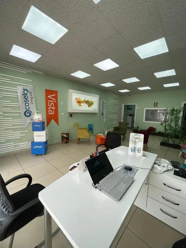 Nazar İşitme Merkezi karşılama ve danışmanlık alanı